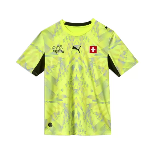Schweiz WM Torwart Trikot Gelb - 2026